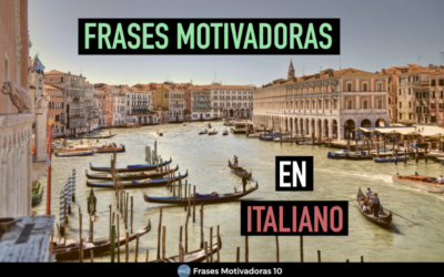 Frases Motivadoras en Italiano